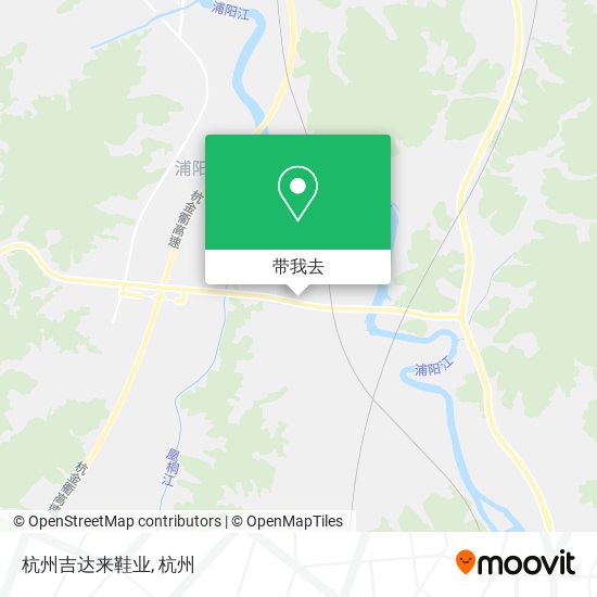 杭州吉达来鞋业地图