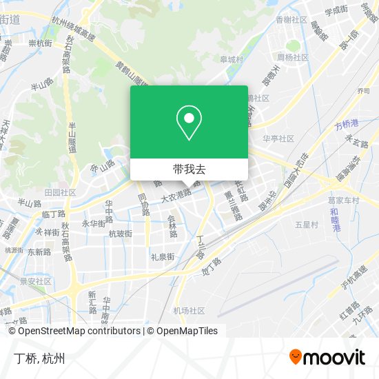 丁桥地图