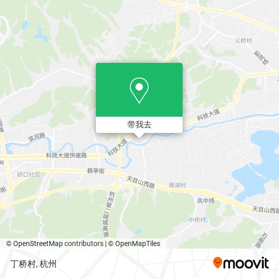 丁桥村地图