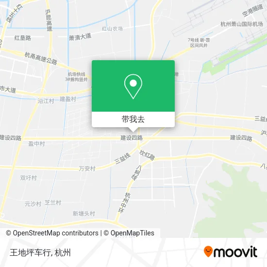 王地坪车行地图