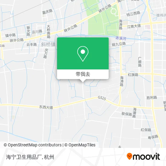 海宁卫生用品厂地图