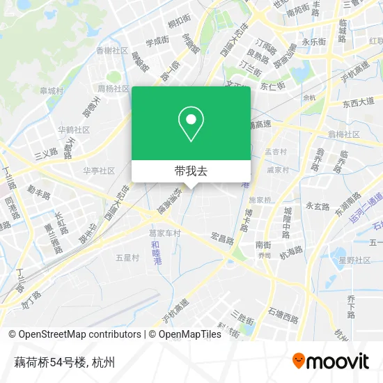 藕荷桥54号楼地图