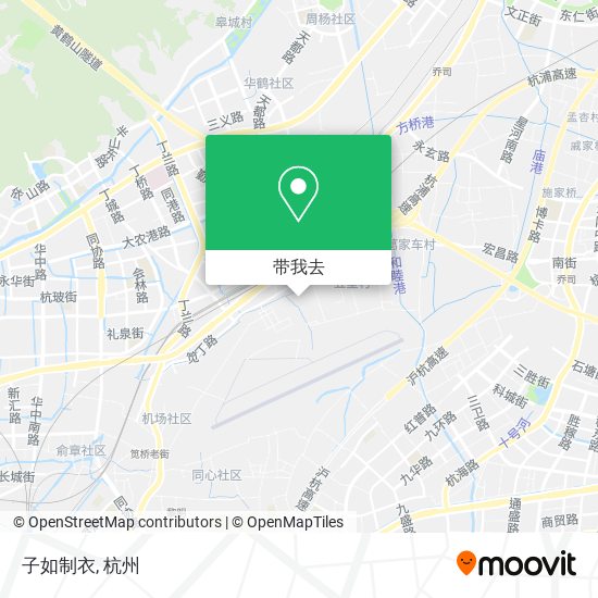 子如制衣地图