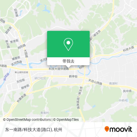 东一南路/科技大道(路口)地图