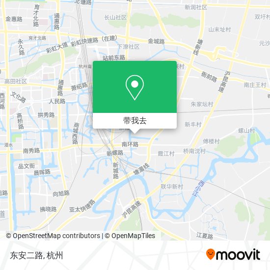东安二路地图