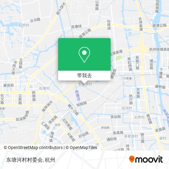东塘河村村委会地图