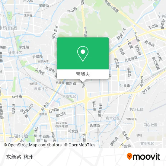 东新路地图