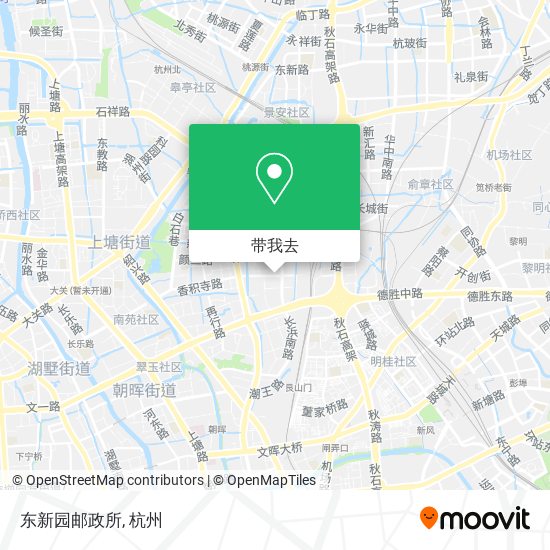 东新园邮政所地图