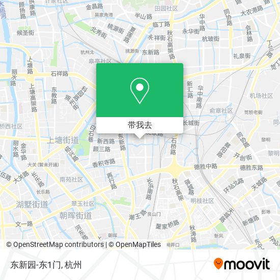 东新园-东1门地图