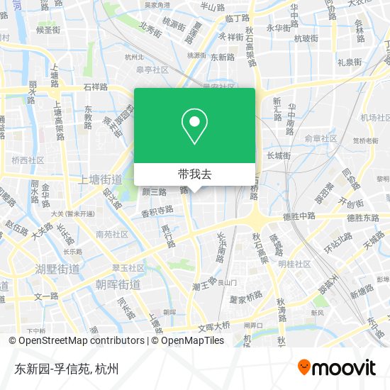东新园-孚信苑地图