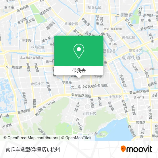 南瓜车造型(华星店)地图