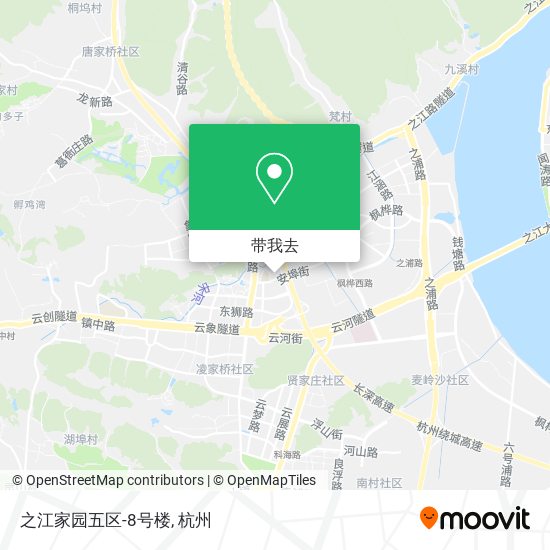 之江家园五区-8号楼地图