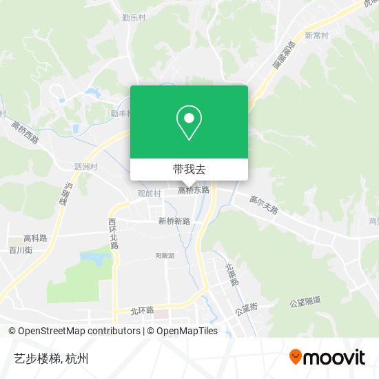艺步楼梯地图