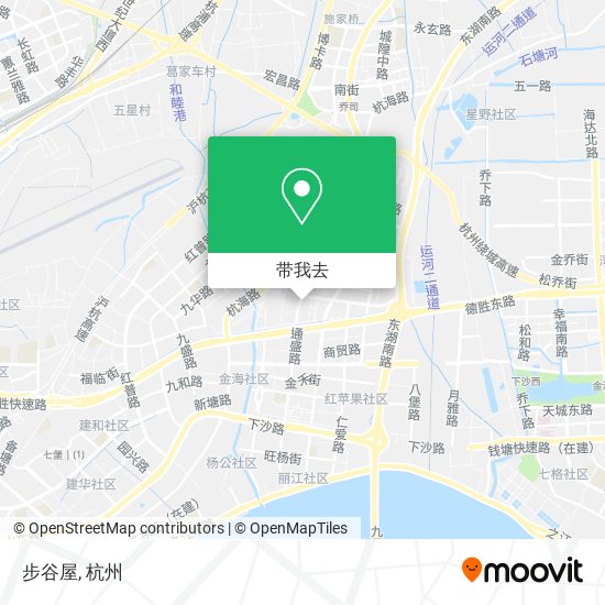 步谷屋地图