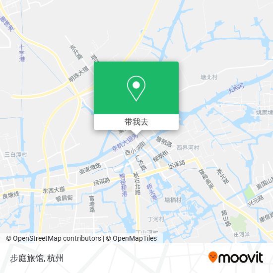 步庭旅馆地图