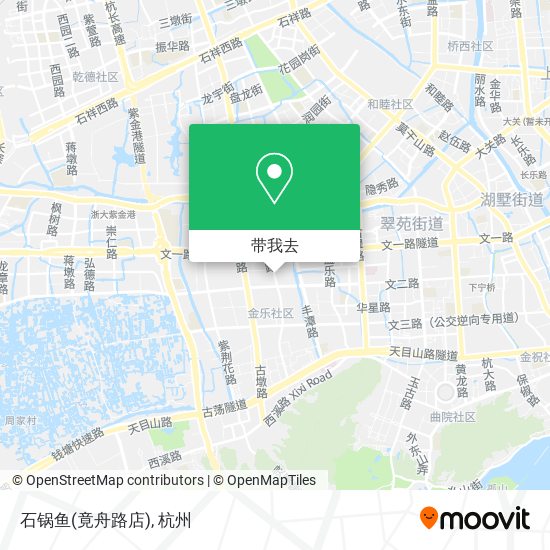 石锅鱼(竟舟路店)地图