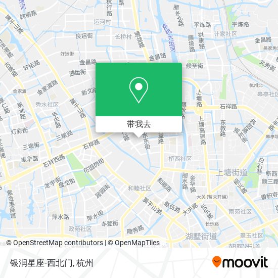 银润星座-西北门地图