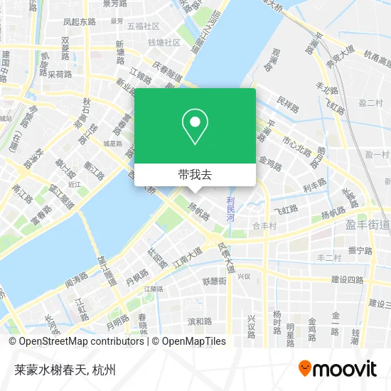 莱蒙水榭春天地图