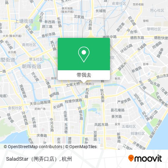 SaladStar（闸弄口店）地图