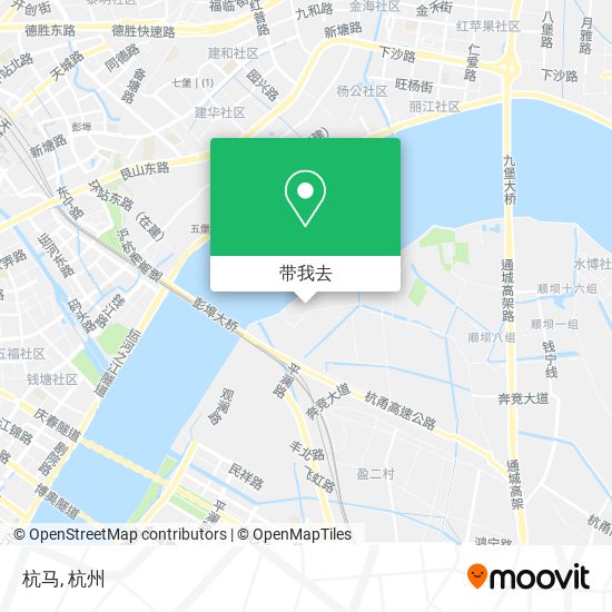 杭马地图