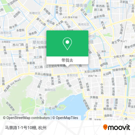 马塍路1-1号10幢地图