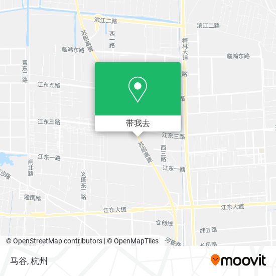 马谷地图