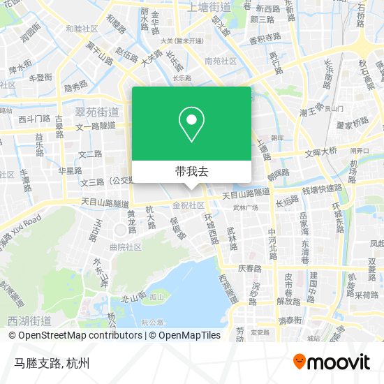 马塍支路地图