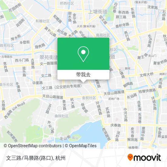 文三路/马塍路(路口)地图