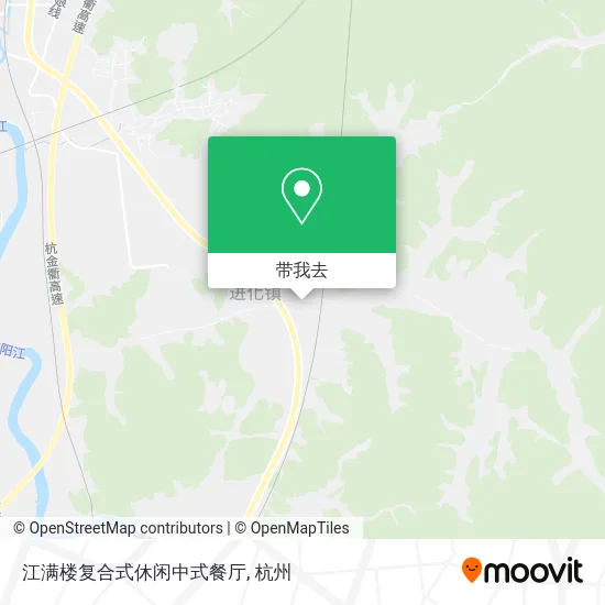 江满楼复合式休闲中式餐厅地图