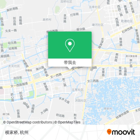 横家桥地图