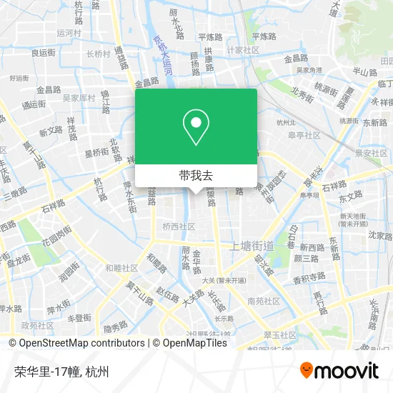 荣华里-17幢地图