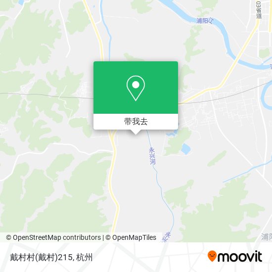 戴村村(戴村)215地图