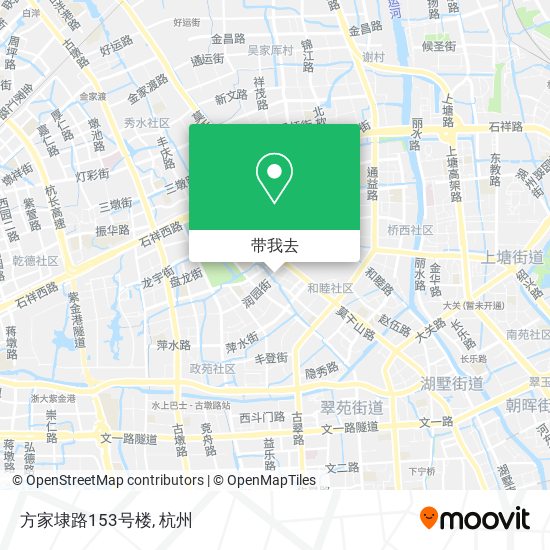 方家埭路153号楼地图