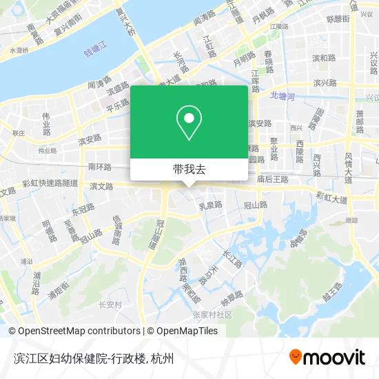 滨江区妇幼保健院-行政楼地图