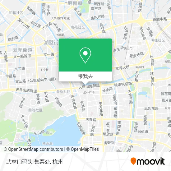 武林门码头-售票处地图