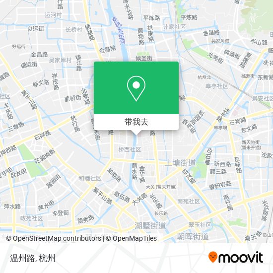 温州路地图