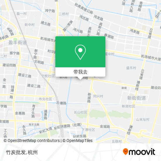 竹炭批发地图