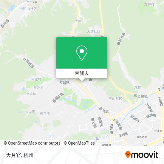 天月官地图