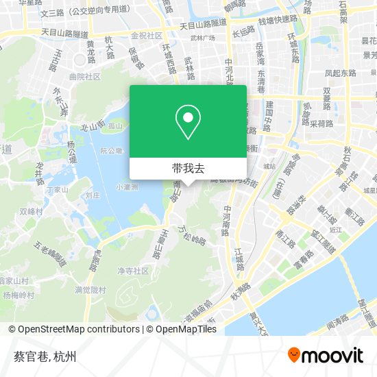 蔡官巷地图