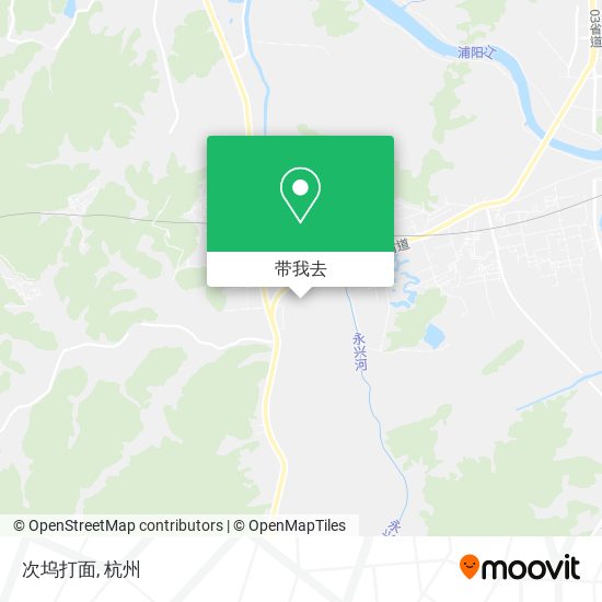 次坞打面地图