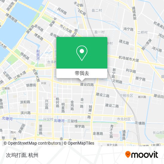 次坞打面地图