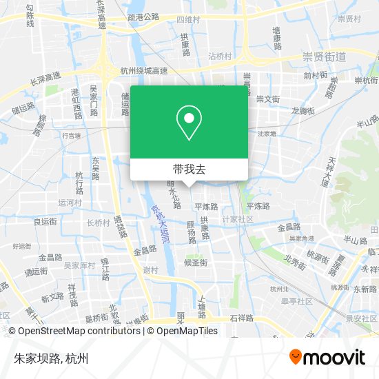 朱家坝路地图