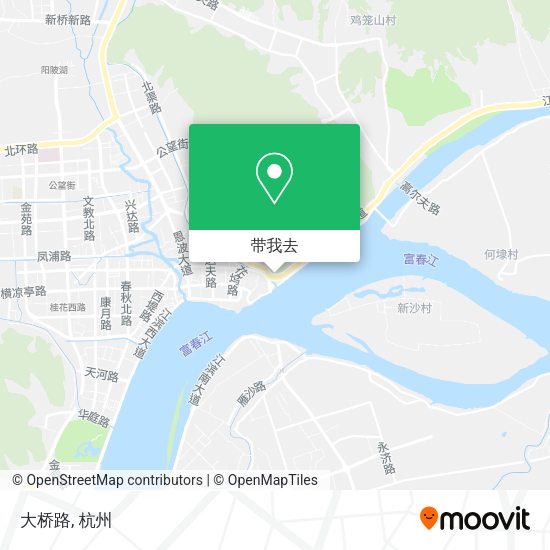 大桥路地图
