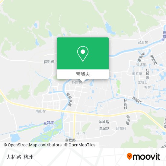 大桥路地图