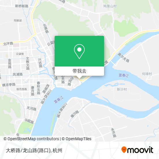 大桥路/龙山路(路口)地图