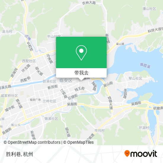 胜利巷地图