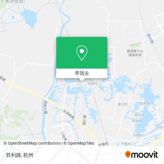 胜利路地图