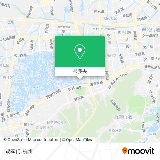 胡家门地图