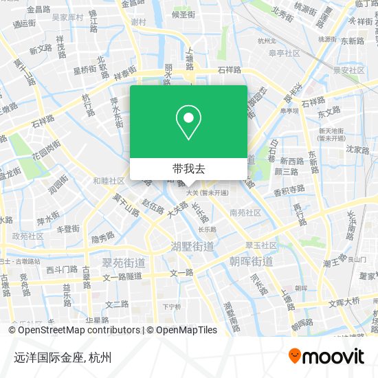 远洋国际金座地图