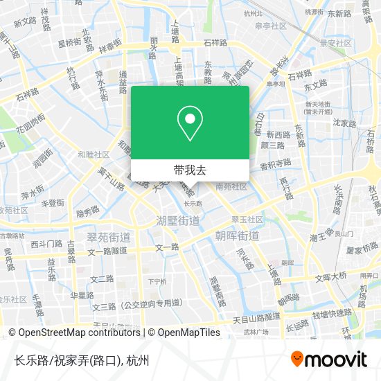 长乐路/祝家弄(路口)地图